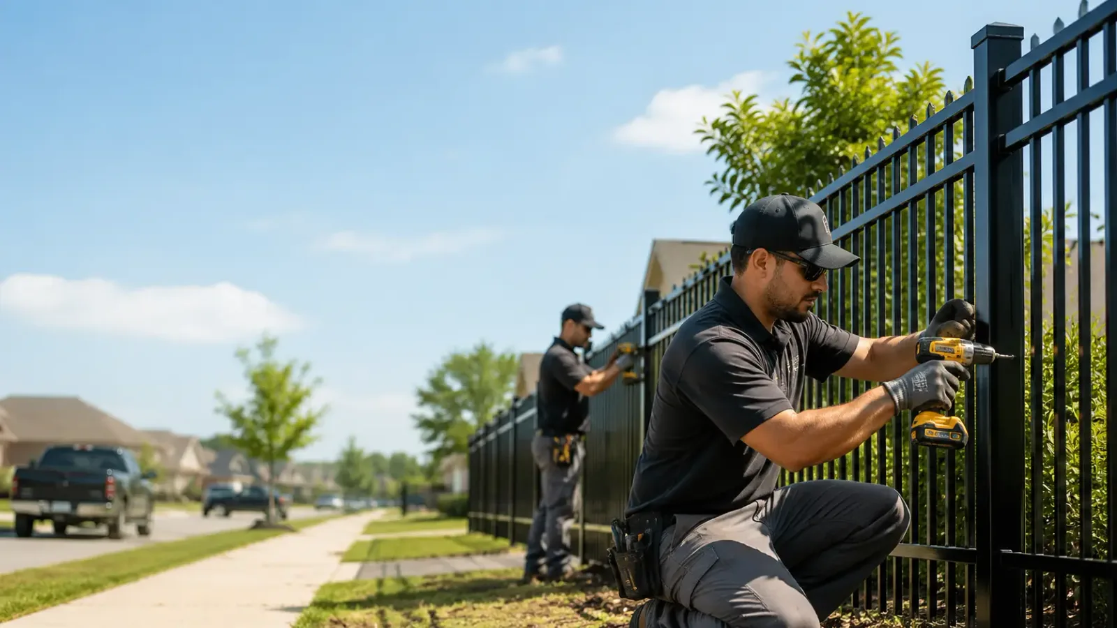 Metal Fence Installation in South Bend, WA